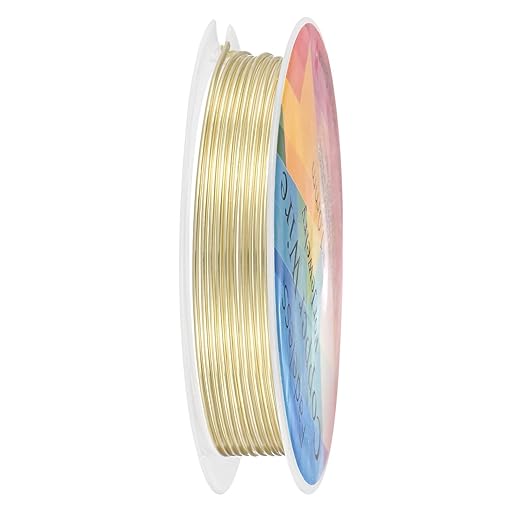 1 mm/18 Gauge Copper Wire for Jewelry Making, 5.2FT Copper Beading Craft Wire by MMETERXITY