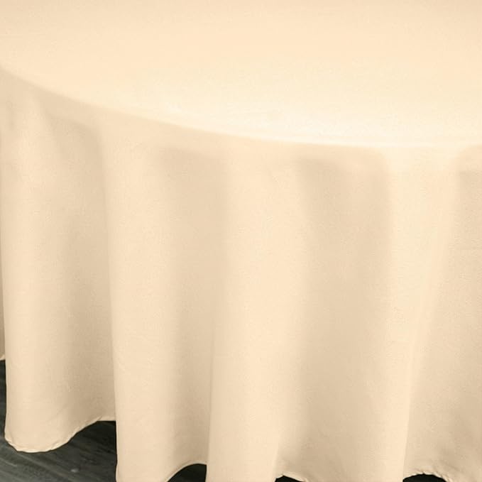 Efavormart Round Tablecloth, 108 Inch Stain & Wrinkle Resistant Washable Table - Image 8
