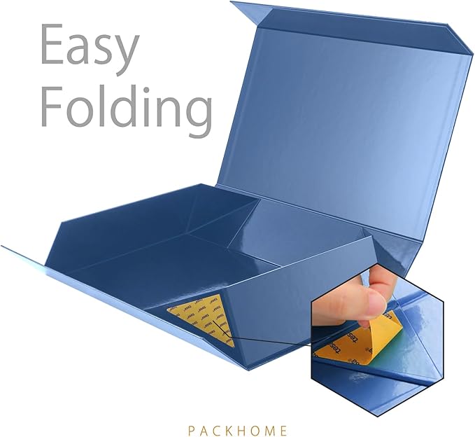 PACKHOME 6 Extra Large Gift Boxes 17.5x11.3x4.3 Inches, Sturdy Shirt Boxes - Image 4