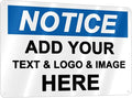 Custom Notice Signs Outdoor Metal by XIAYUEHUA