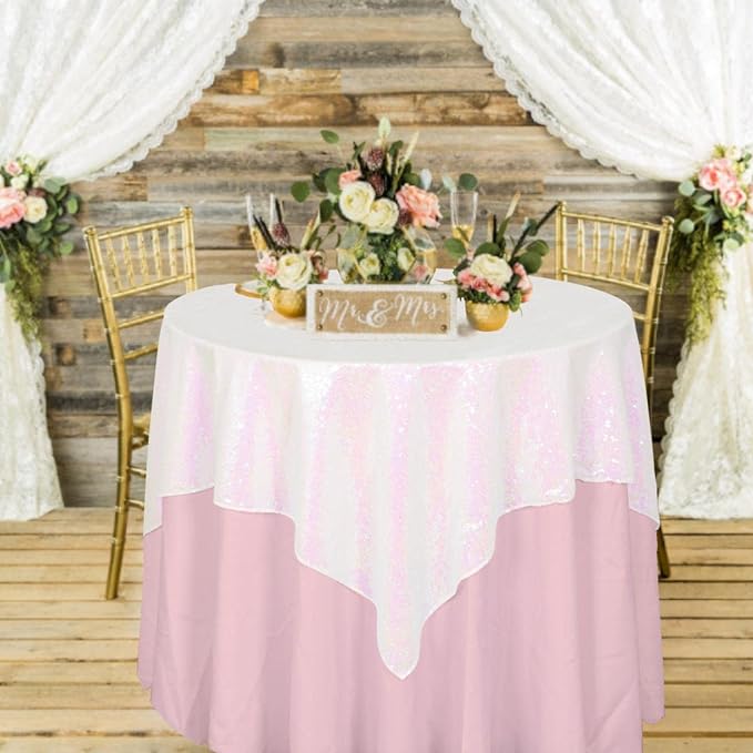 ShinyBeauty Sequin Tablecloth by ShinyBeauty