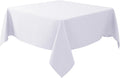 Biscaynebay Fabric Square Tablecloths 54x54 Inches, Wedding and Parties etc. by Biscaynebay