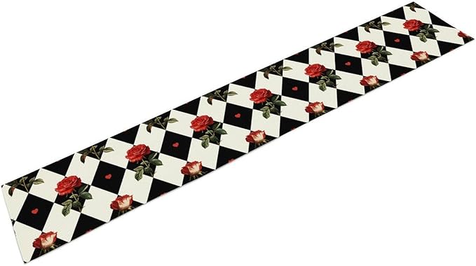 Vintage Rose Table Runner, 13x120 Inch - Image 8