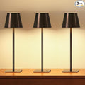 UME 3 Pack Cordless Table Lamp, Battery Operated Lamp by UME