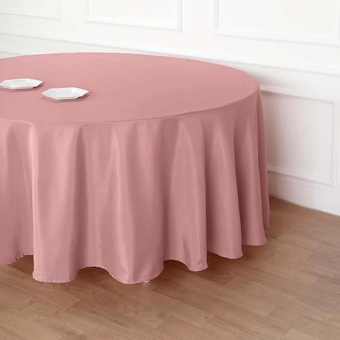 Efavormart Round Tablecloth, 108 Inch Stain & Wrinkle Resistant Washable Table - Image 8