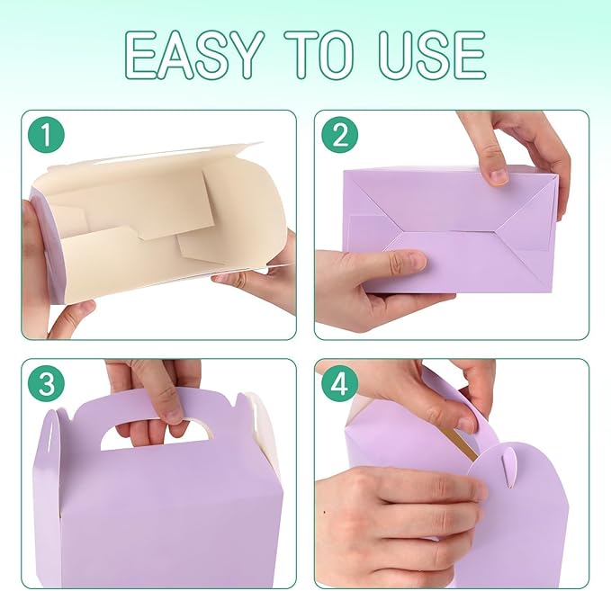 Rcybeo 18 PCS Gable Treat Boxes - Image 7