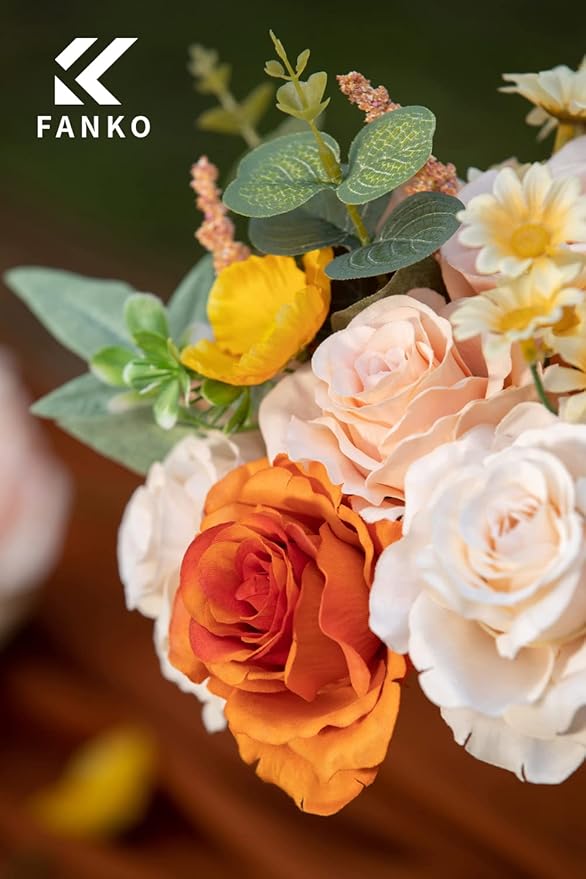FANKO Rose Artificial Flowers Combo - Image 6