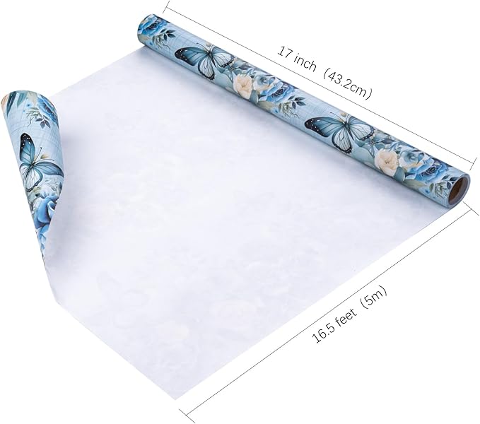 WRAPAHOLIC Kraft Floral Wrapping Paper - Image 3