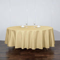 Efavormart Round Tablecloth, 108 Inch Stain & Wrinkle Resistant Washable Table by efavormart