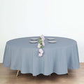 Efavormart Round Tablecloth, 108 Inch Stain & Wrinkle Resistant Washable Table by efavormart
