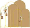 MODFUNS Arch Backdrop Stand and Cover Set 6&6.6&7.2ft Khaki Arch Backdrop by MODFUNS