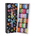 30 Rolls Colorful Theme Washi Tape Set by ICCEEMEE
