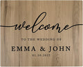 Andaz Press Large Wooden Welcome Sign by AndazPress