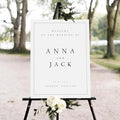 Welcome To Our Wedding Sign, Welcome To Our Wedding Sign by CENOVACY