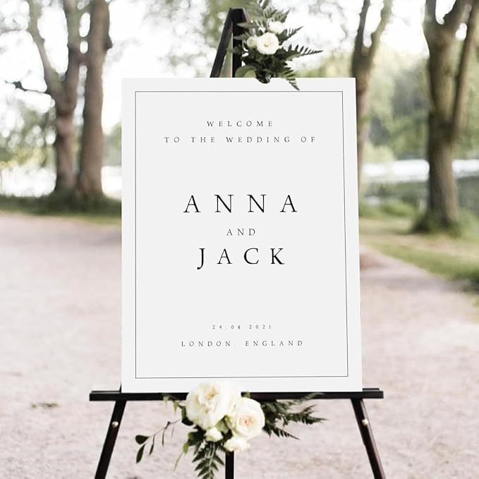 Welcome To Our Wedding Sign, Welcome To Our Wedding Sign - Image 3
