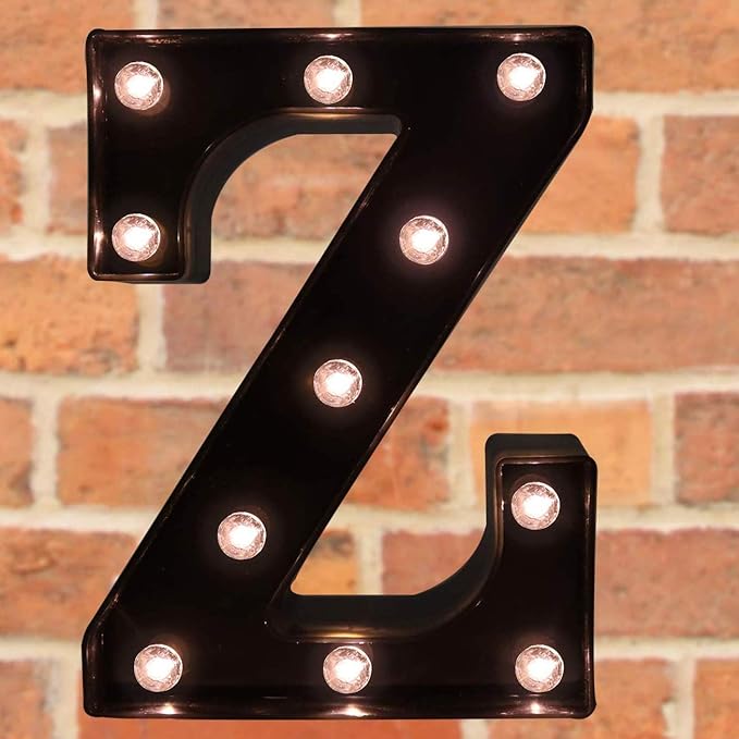 Decorative LED Illuminated Letter Marquee Sign - Image 8