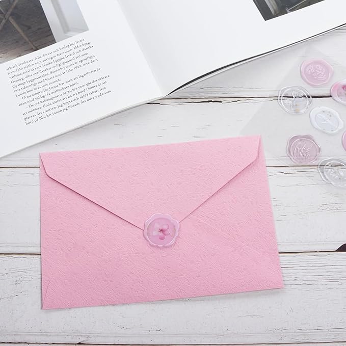 30 Pieces A6 Envelopes with 30 Seal Stickers, 6.32 x 4.45 inch Envelopes - Image 4