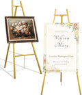 Gold Easel Stand for Wedding Signs by Unknown
