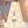 Pooqla LED Marquee Letter Lights Sign, Light Up Alphabet Letter by Pooqla