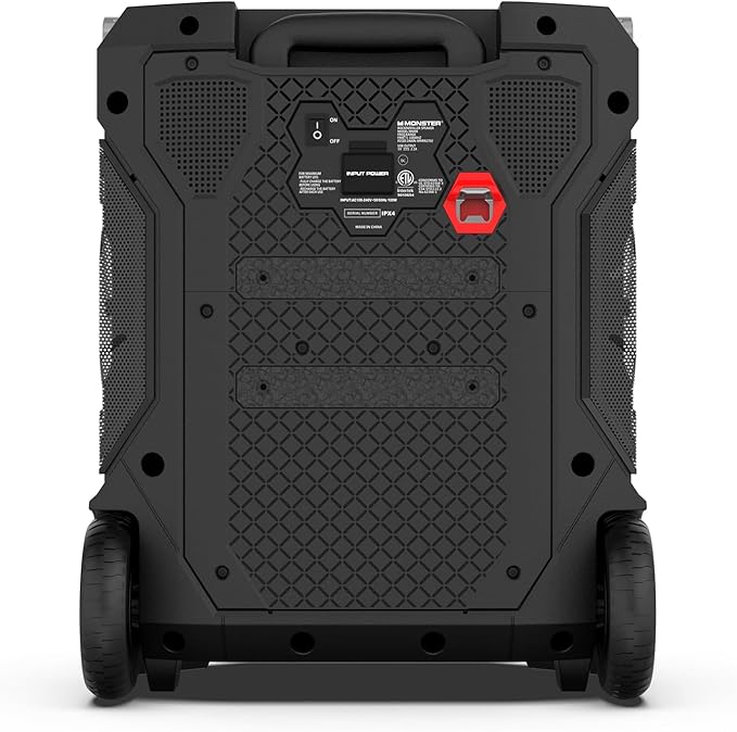 Monster Rockin’ Roller 360 Indoor/Outdoor Portable Bluetooth Speaker | Up to - Image 3