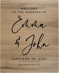 Andaz Press Large Wooden Welcome Sign by AndazPress