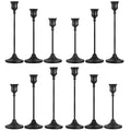 CHILL RECIPE Black Candlestick Holder Tall Taper Candle Holder by Unknown