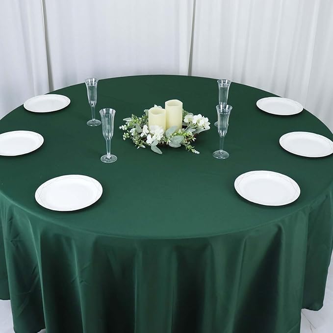Efavormart Round Tablecloth, 108 Inch Stain & Wrinkle Resistant Washable Table - Image 9