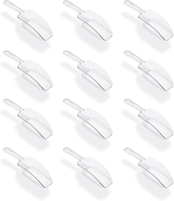 Super Z Outlet 5.5" Mini Acrylic Plastic Kitchen Scoops by SuperZOutlet