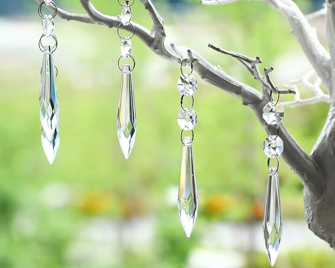 H&D 10pcs 63mm Chandelier Crystals Ornament - Image 8