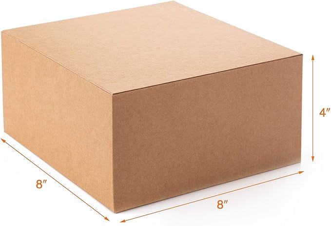 GEFTOL Gift Box 10 Pack 8 x 8 x 4 inches Fold Box Paper Gift Box Bridesmaids - Image 2