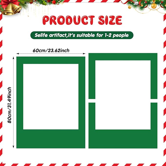 32 x 24 Inch Large Blank DIY Photo Booth Props Picture Frame Party Frame DIY - Image 2