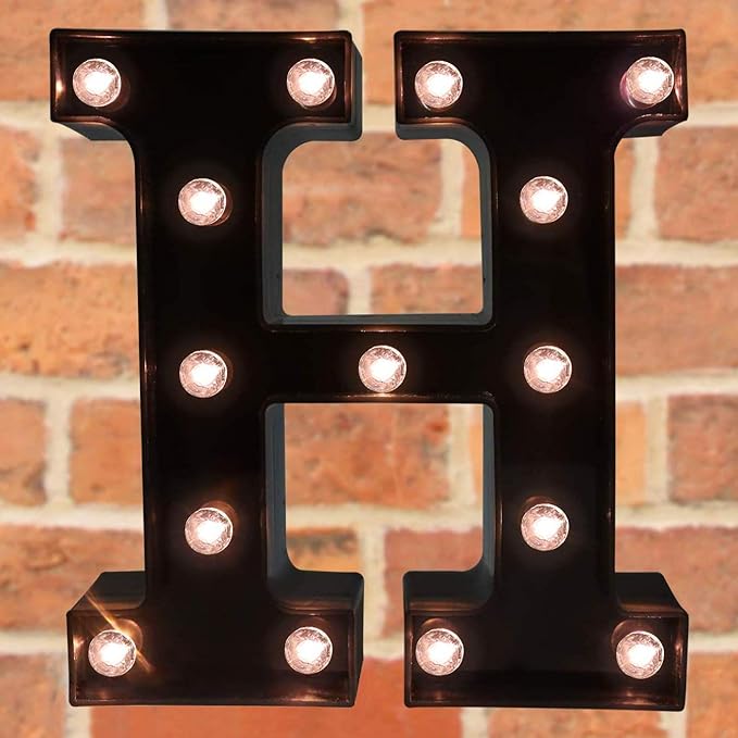 Decorative LED Illuminated Letter Marquee Sign - Image 8