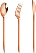 PULOTE 150PCS Rose Gold Plastic Silverware Set by PULOTEpartywareWesupplyproductsandyouenjoylife