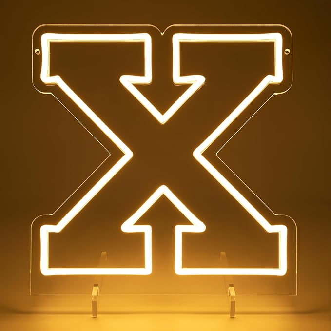 Light Up Letters X, Led Marquee Letter Lights Neon Sign, 13.9" Height - Image 5