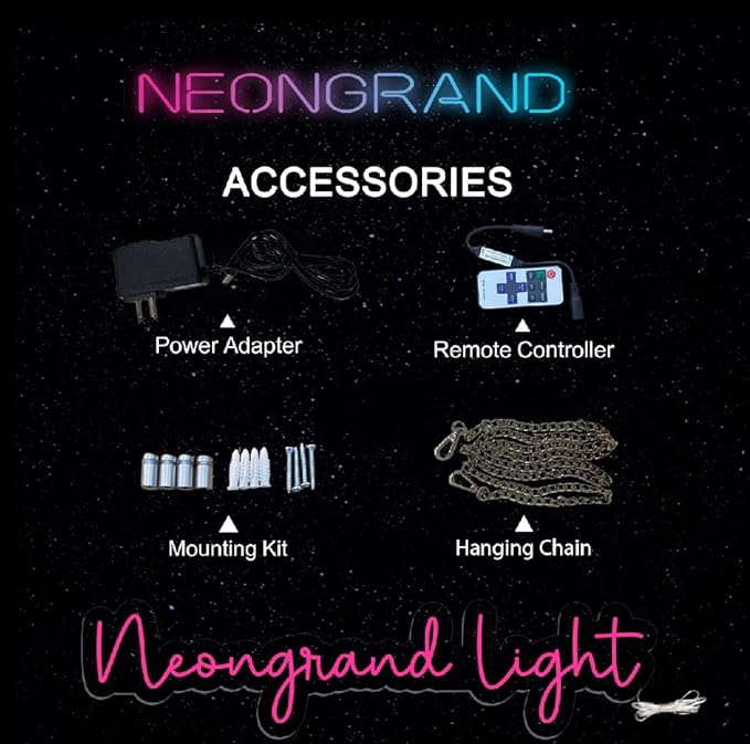 NEONGRAND Neon Bar Sign, Open Neon Sign, 30x20 inches, Wall Mount, Bar - Image 3
