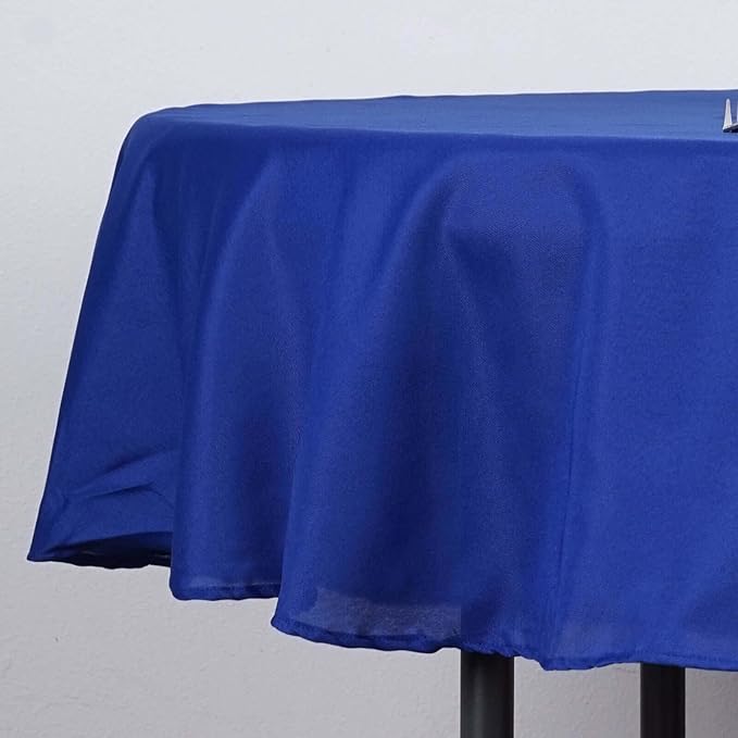 Efavormart Round Tablecloth, 90 Inch Stain & Wrinkle Resistant Washable Table - Image 2