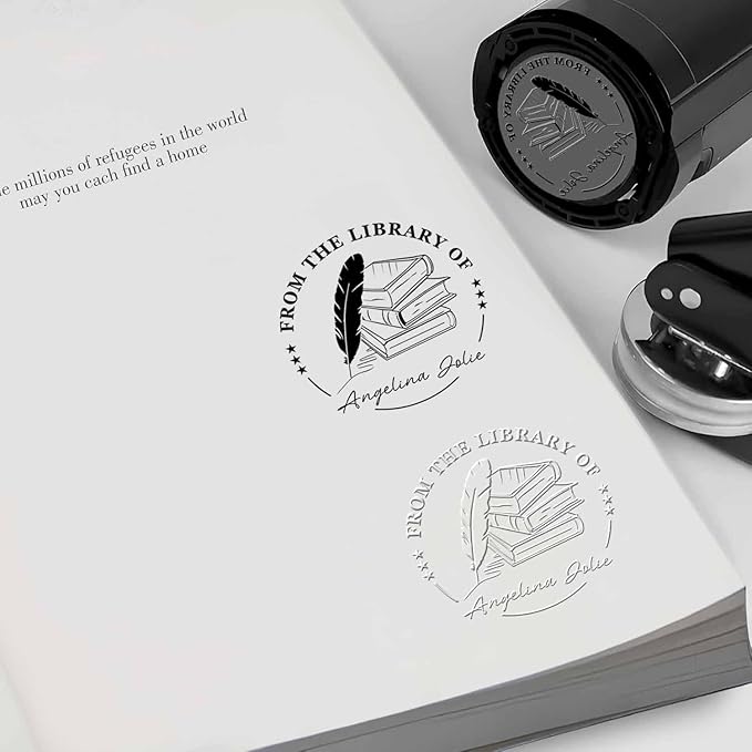 Book Embosser Personalized - Image 4