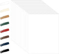100 Sheets White Cardstock 8.5 x 11 Printer Paper, 92lb Heavyweight Crafting by Guakicae