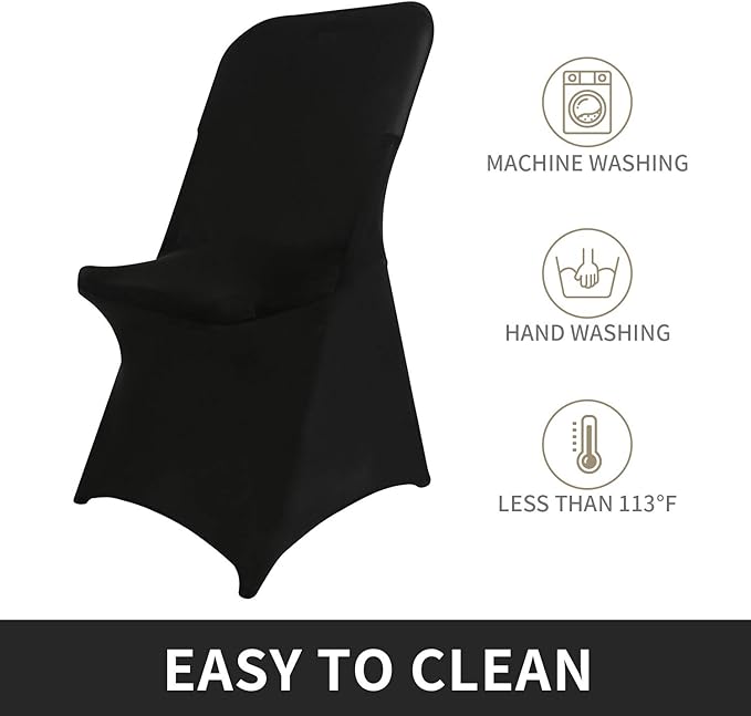 Peomeise Stretch Spandex Folding Chair Cover - Image 4