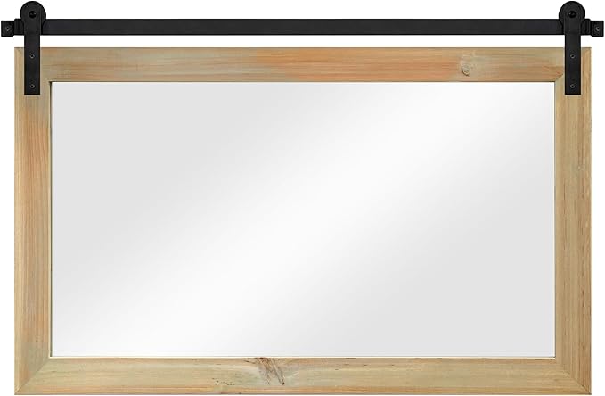 COGOOD Farmhouse Barn Door Mirror - Image 6