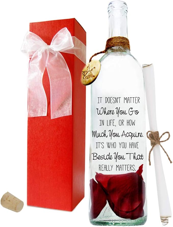 MESSAGE IN A BOTTLE ® "CONTENT Personalized Gift by MessageInABottle