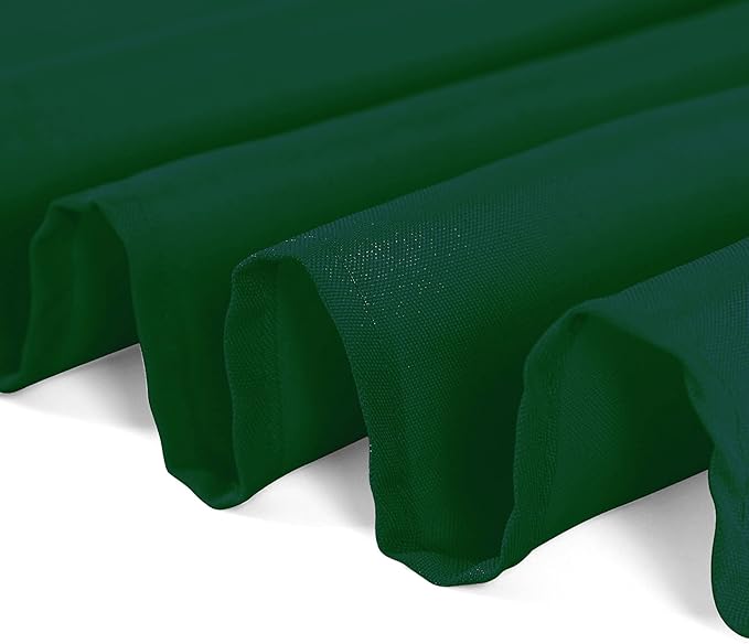 108 inch Round Tablecloth Washable Polyester Table Cloth Decorative Table Cover - Image 5
