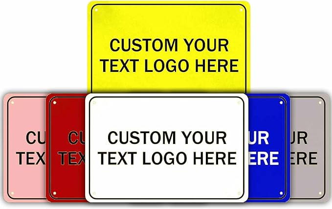 Custom Metal Signs, Personalize by Enjoy-yjl