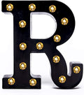 Foaky Black LED Marquee Number Lights Sign Light Up Marquee Number Lights Sign by Foaky