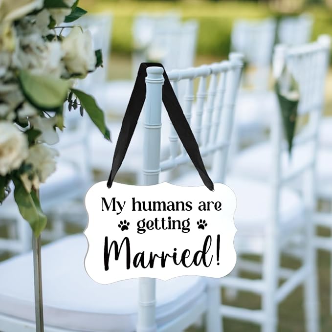 Acrylic Wedding Sign, Ring Bearer Sign, - Image 5
