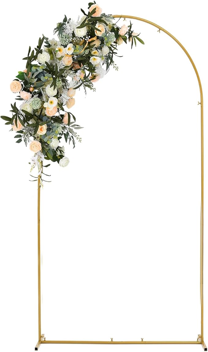 Vincidern 6.6 FT Wedding Arch Backdrop Stand by Vincidern