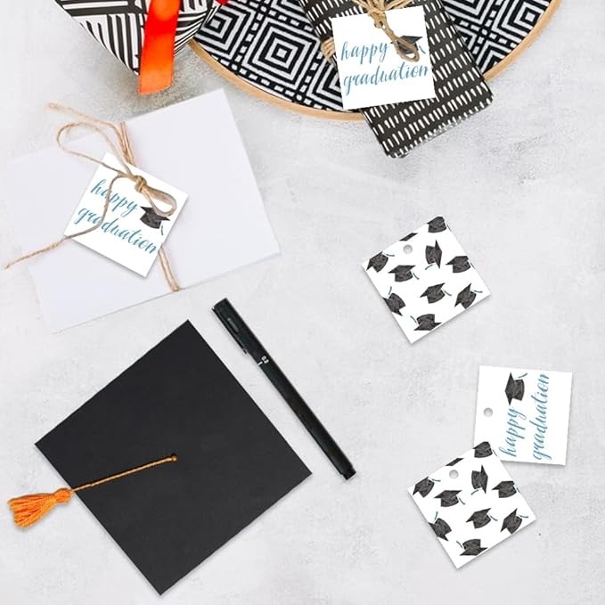 50 Pcs Graduation Gift Tags, Congrats Grad Party Favors Gift Tags - Image 5