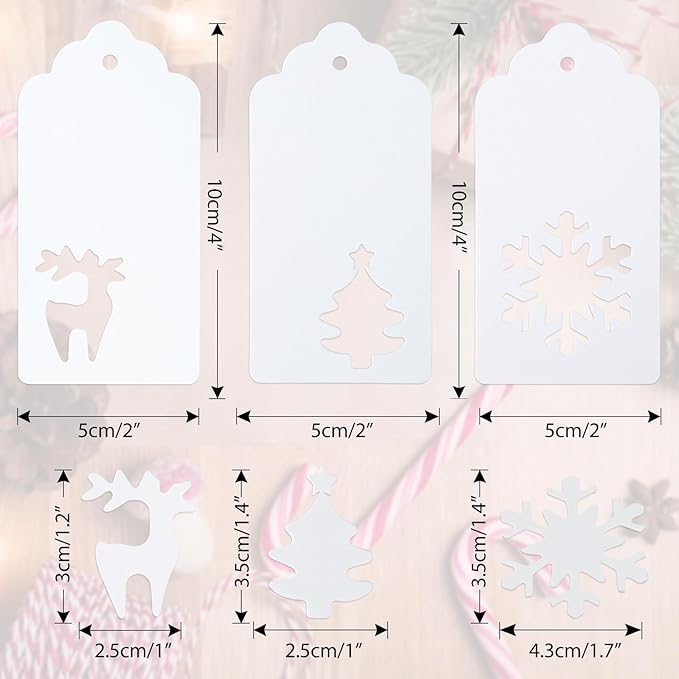 jijAcraft Christmas Gift Tags - Image 2