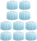 LTC LINENS 10 Pack 108 Inch Round Tablecloths Baby Blue by LTCLINENS