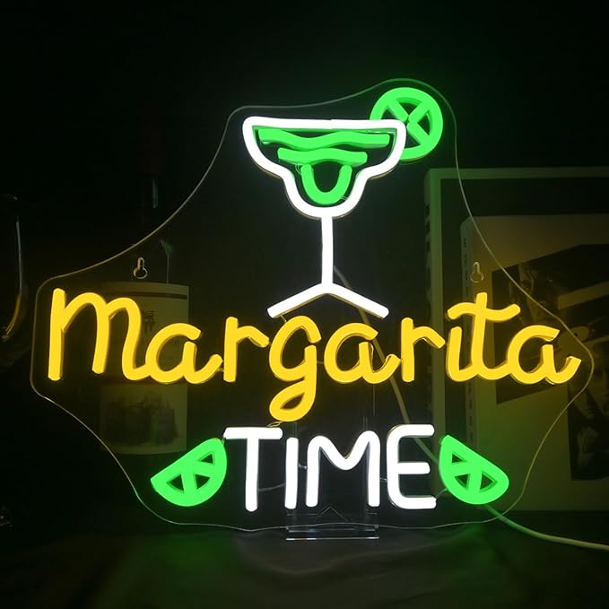 Lucunstar Margarita Time Neon Sign by LUCUNSTAR